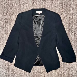 Philosophy Women's Black Open Blazer Dress Formal Coat Jacket Size XS